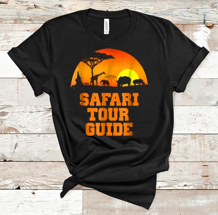 Pretty Safari Tour Guide Costume Halloween Outfit Women Men shirt