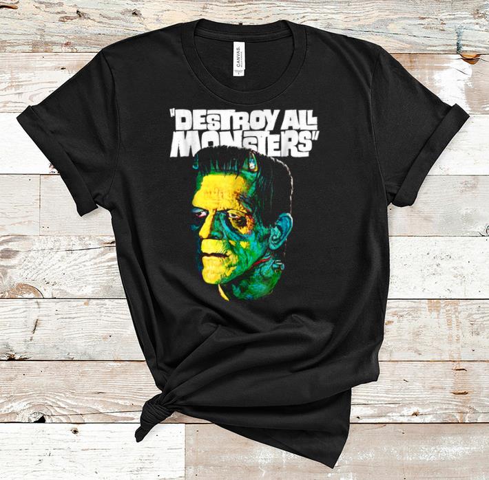 Pretty Vintage Frankenstein Halloween Party Horror Movie shirt