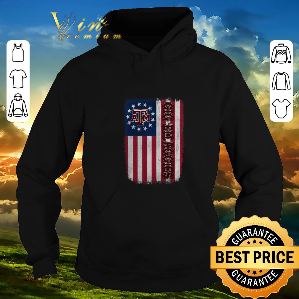 Top Texas A&M Aggies Betsy Ross Flag shirt sweater