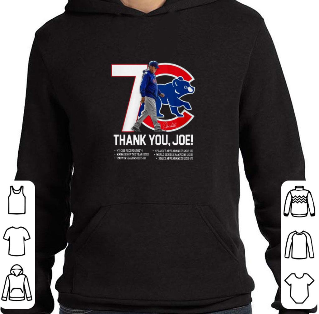 Awesome 7 Chicago Cubs thank you Joe Maddon Rumors shirt