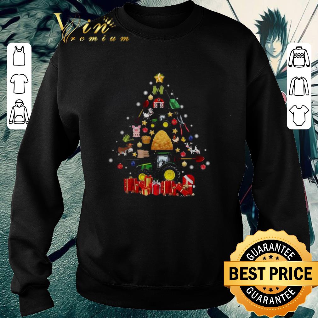 Awesome Farmer Christmas Trees shirt