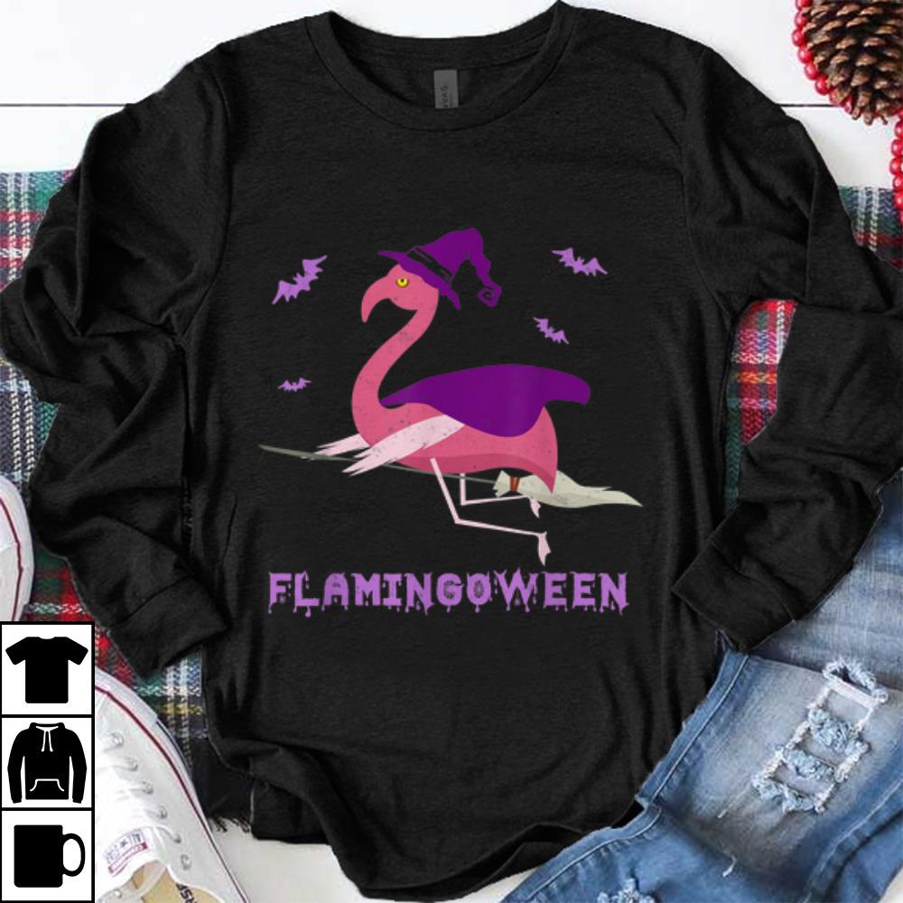Awesome Flamingoween Funny Flamingo Halloween shirt