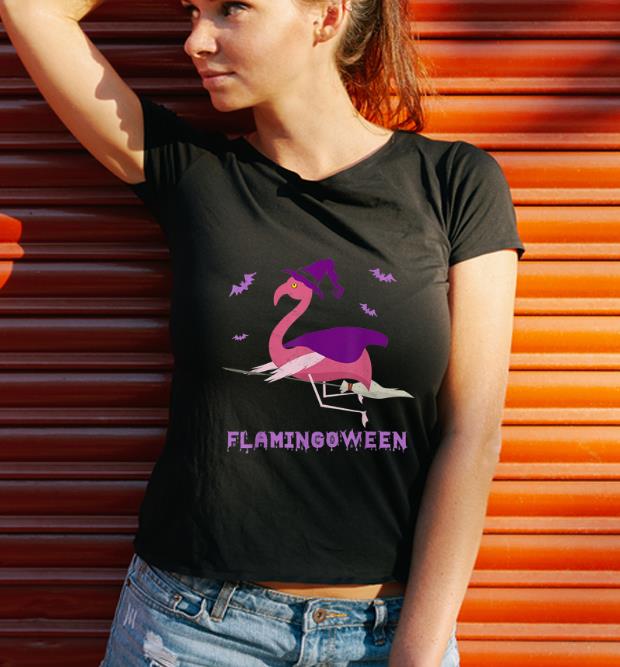 Awesome Flamingoween Funny Flamingo Halloween shirt, hoodie, sweater ...