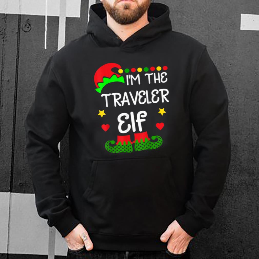Awesome I'm The Traveler Elf Funny Christmas Family Costume shirt
