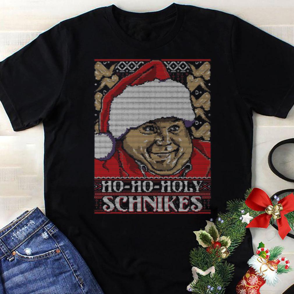 Awesome Pretty Tommy Boy Ho Ho Holy Schnikes Ugly Christmas shirt
