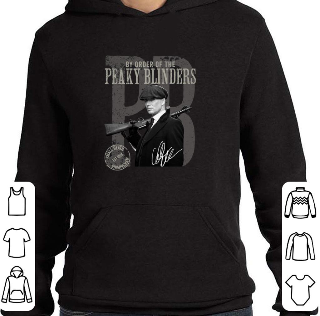 Funny By order of the Peaky Blinders signature shirt