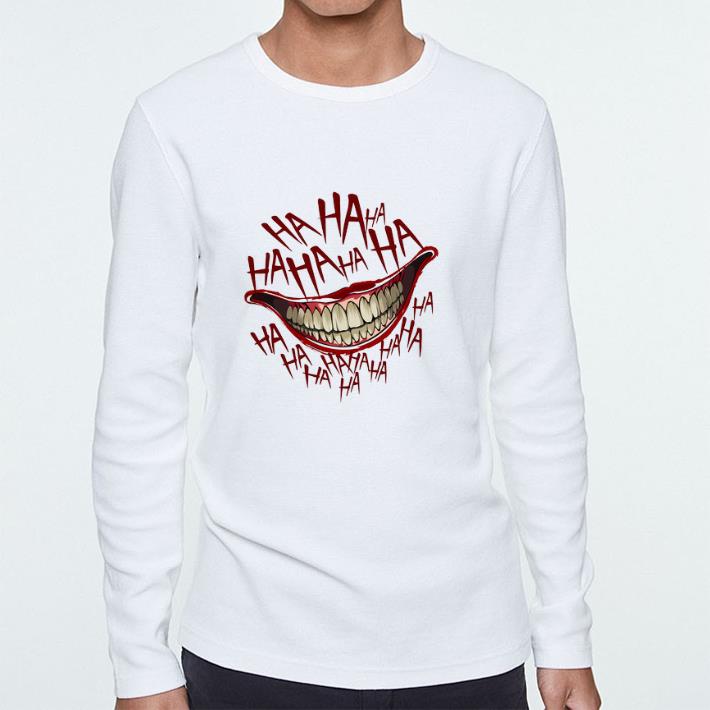 Funny Hahaha Joker Smile shirt