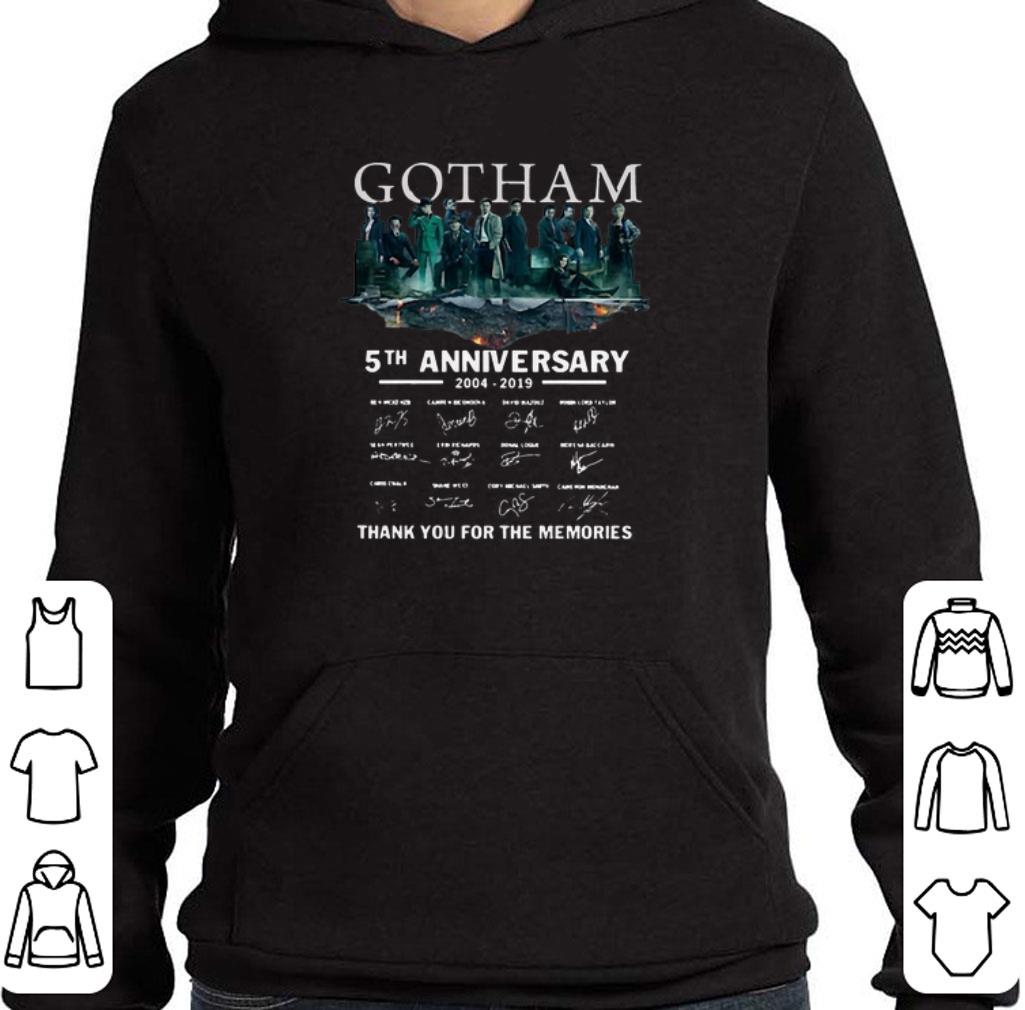 Gotham 5th anniversary 2004-2019 thank you for the memories shirt