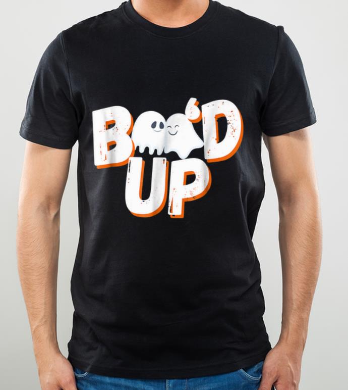 Hot Cute Halloween Ghost Couple Boo'd Boo Up shirt