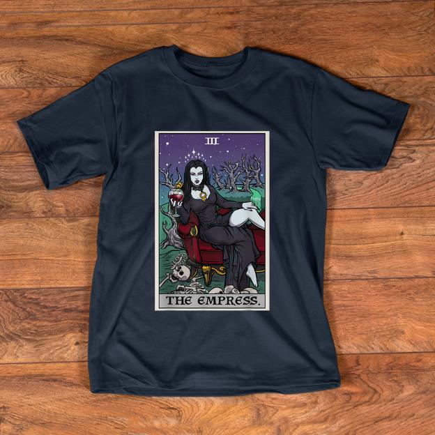 Hot The Empress Tarot Card Halloween Vampire Gothic Couple Gift shirt