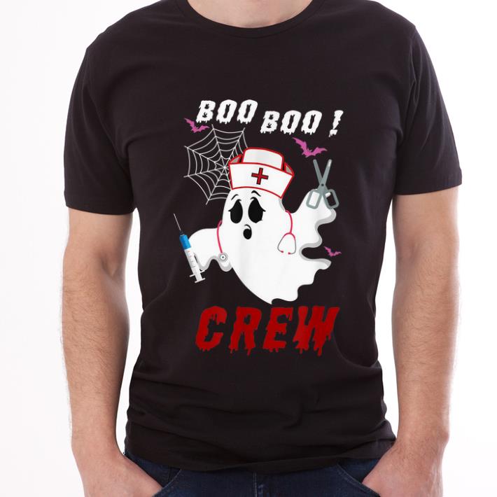 Nice Boo Boo Crew Nurse Ghost Halloween Costume Gift shirt, hoodie ...