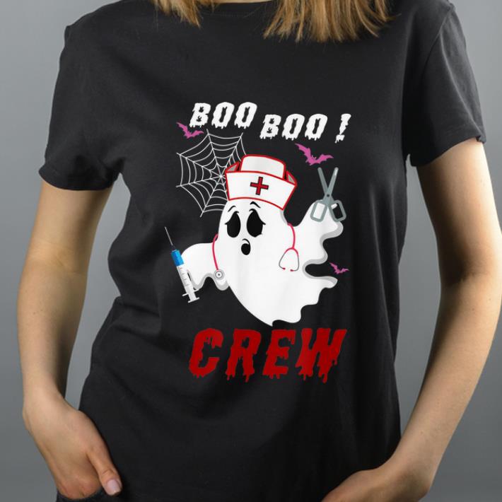 Nice Boo Boo Crew Nurse Ghost Halloween Costume Gift shirt