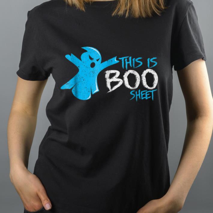 Nice this is boo sheet halloween ghost trick or treat gift shirt