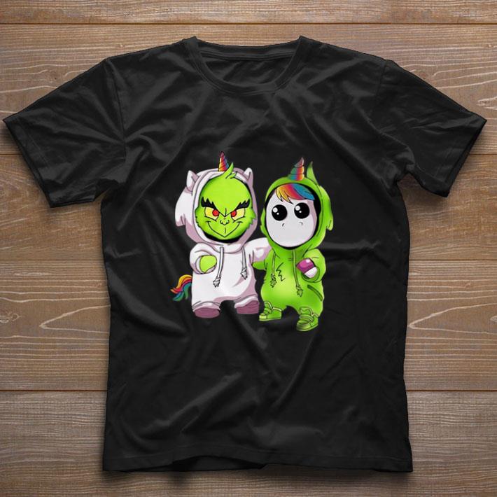 Official Baby Grinch and Unicorn shirt