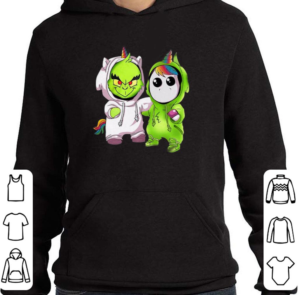Official Baby Grinch and Unicorn shirt