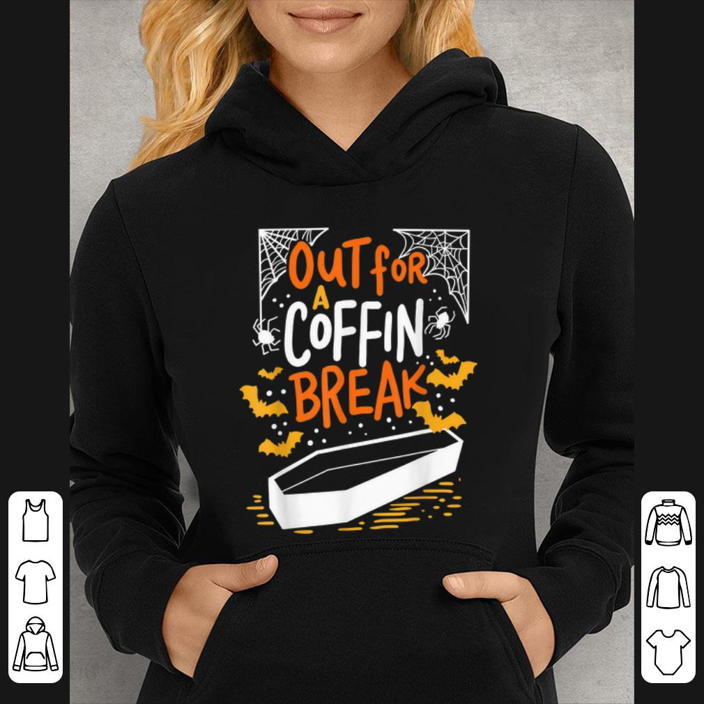 Official Halloween Coffin Break Funny shirt