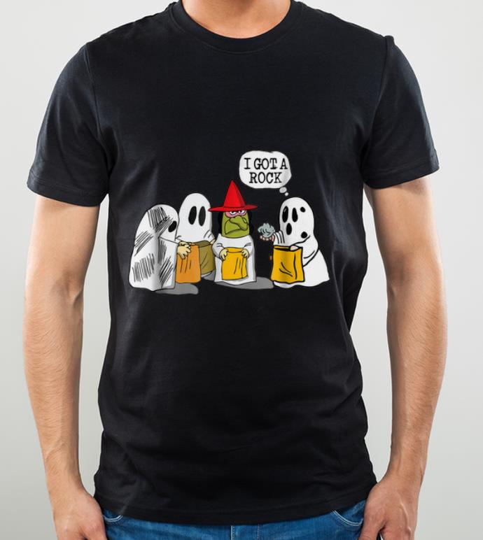 Official I Got A Rock Funny Trick Or Treat Halloween Squad shirt