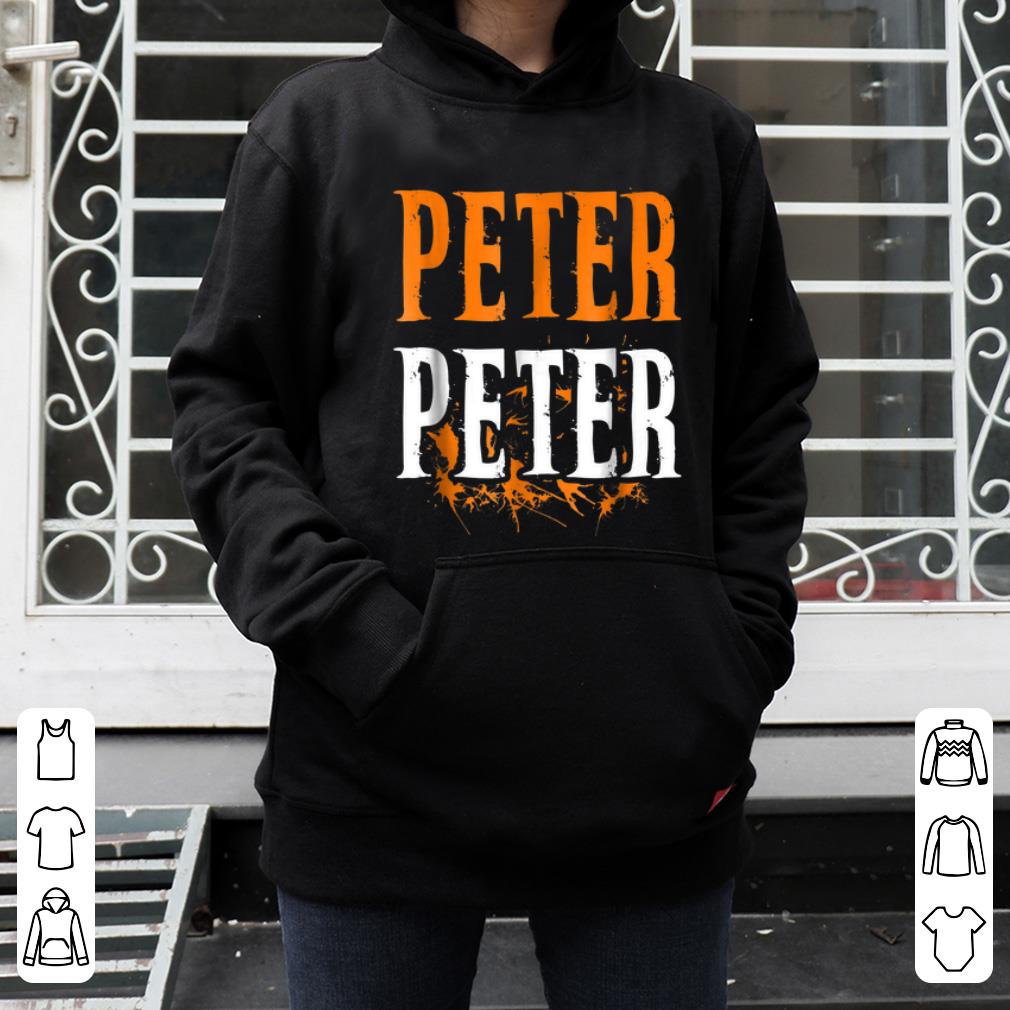 Official Mens Peter Peter Pumpkin Eater Costume Halloween Splash shirt