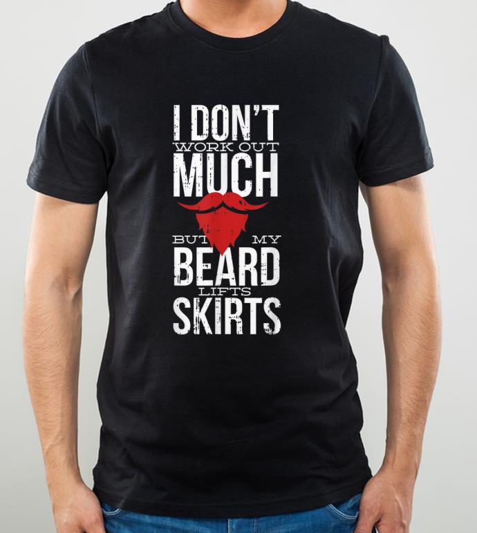 Official My Beard Lifts Skirts Costume Funny Easy Halloween Gift shirt