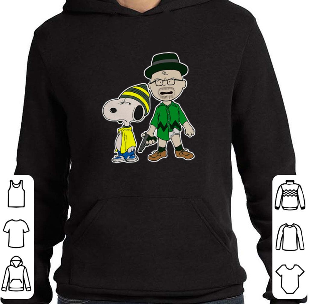 Official Snoopy Charlie Brown Breaking Nuts Peanuts Breaking Bad shirt