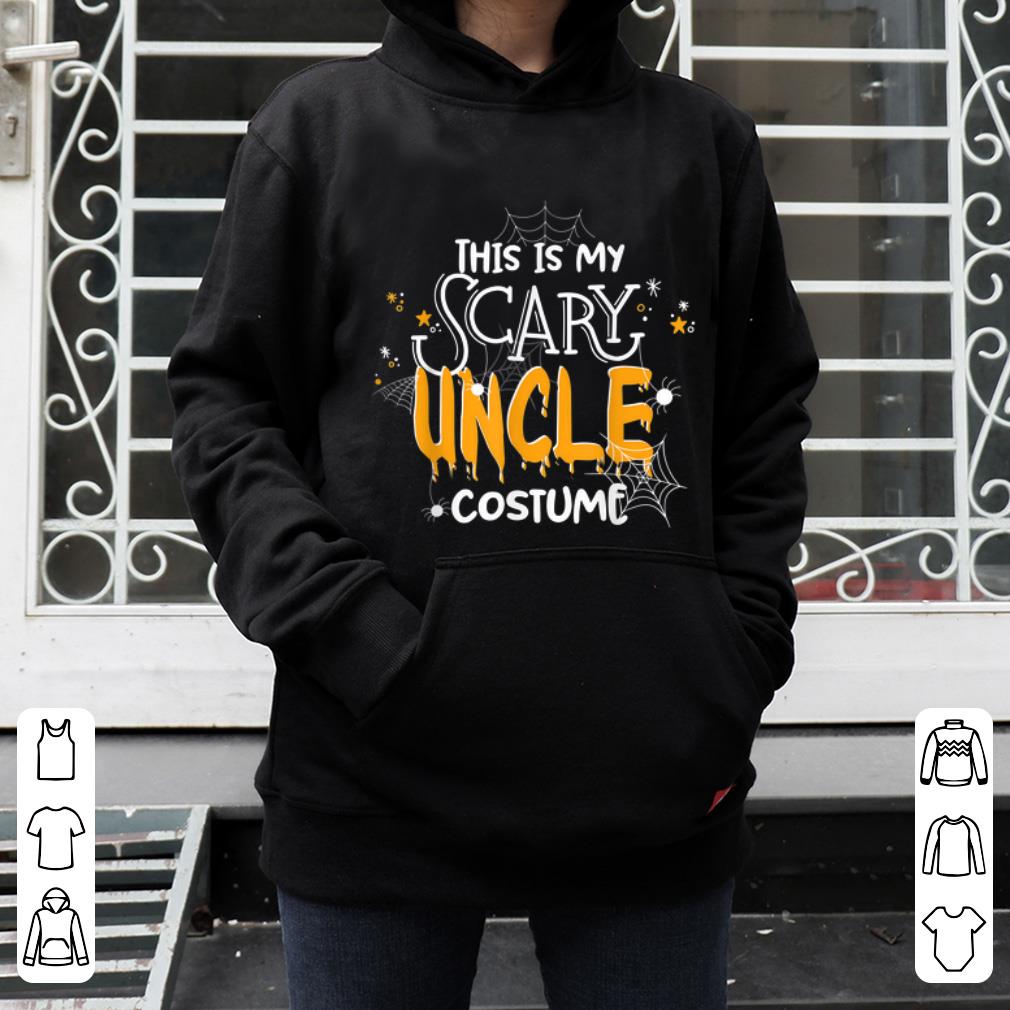 Official This Is My Scary Uncle Halloween Costume Family Gift shirt