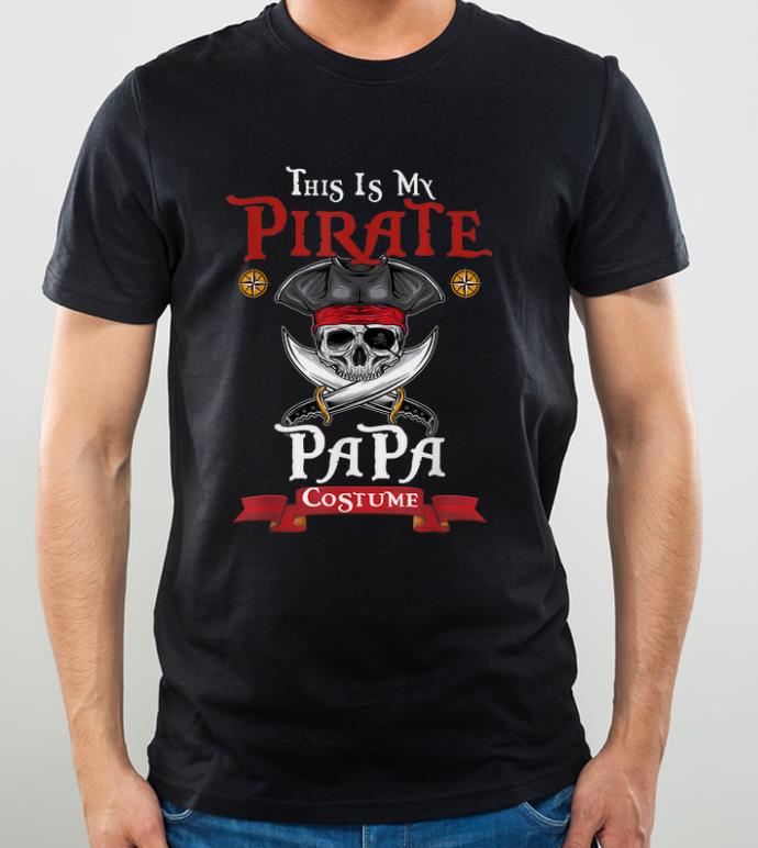 Official This Is Pirate Papa Costume Halloween shirt