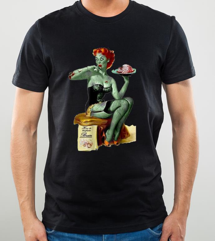 Official Zombie Pin Up Girl Halloween shirt
