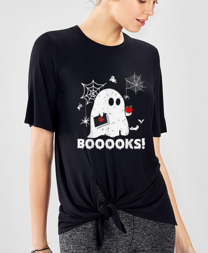 Original Booooks Ghost Teacher Halloween Gift shirt