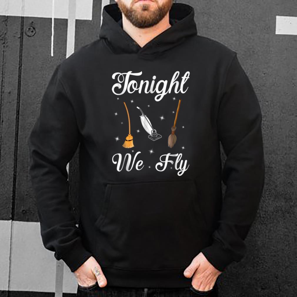 Original HALLOWEEN TONIGHT WE FLY BROOM shirt