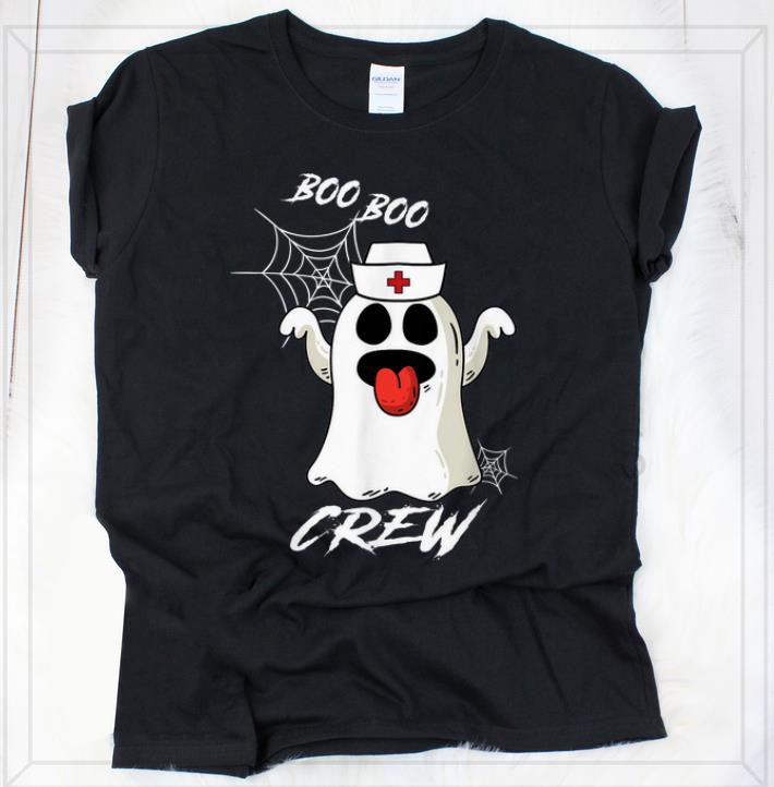 Premium Boo Boo Crew Nurse Ghost Paramedic EMT EMS Funny Halloween ...