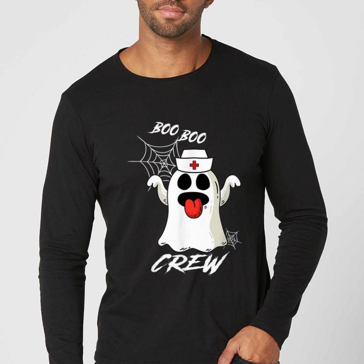 Premium Boo Boo Crew Nurse Ghost Paramedic EMT EMS Funny Halloween shirt