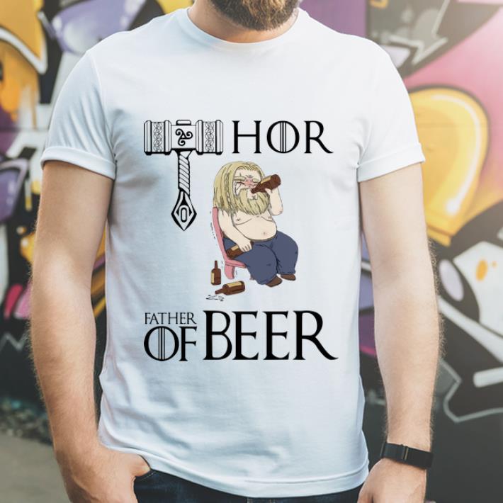 Premium Fat Thor Father Of Beer Avengers Endgame shirt