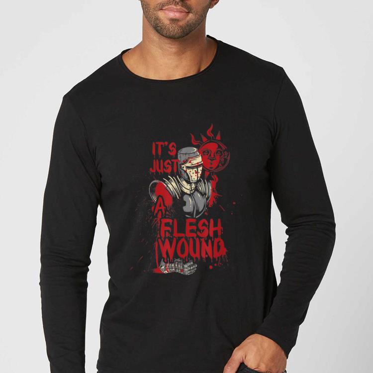 Premium It's Just A Flesh Wound Funny Halloween shirt