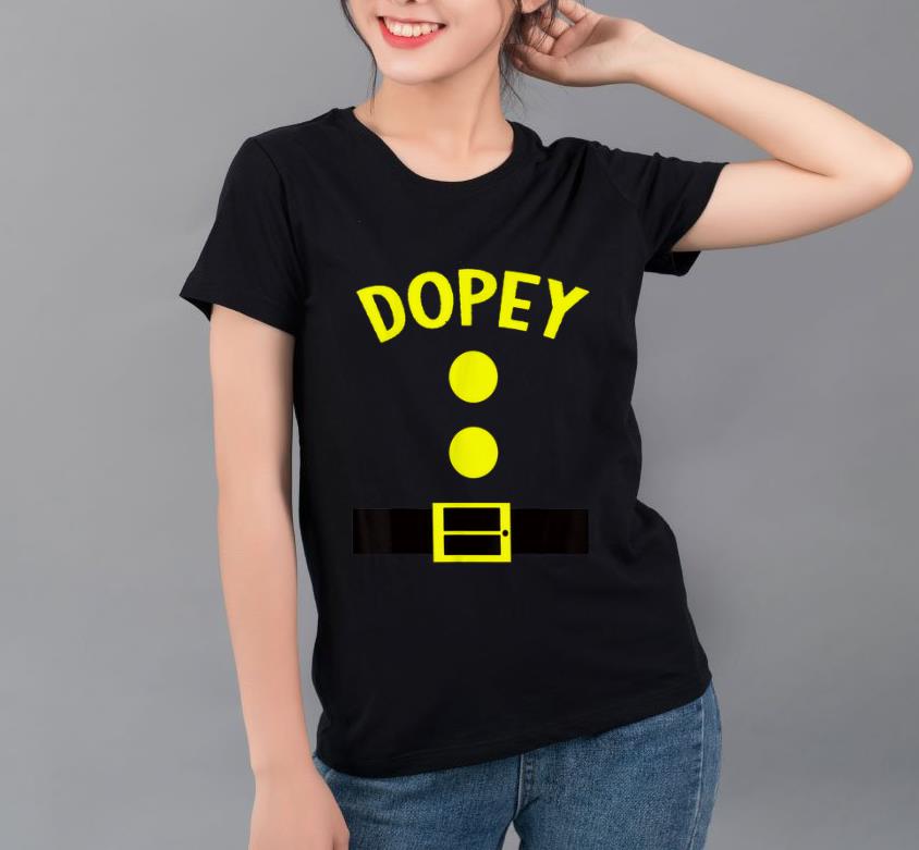 Pretty Dopey Dwarf Halloween Costume Funny Gift Idea Doc Dwarf Top shirt