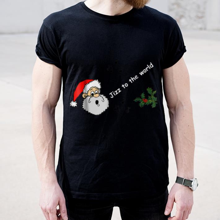Pretty Gay Christmas Jizz To The World LGBTQ Holiday shirt