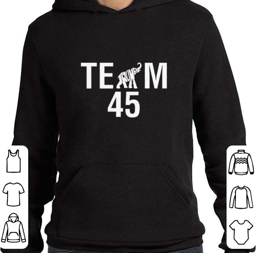 Pretty Team Trump elephant 45 shirt