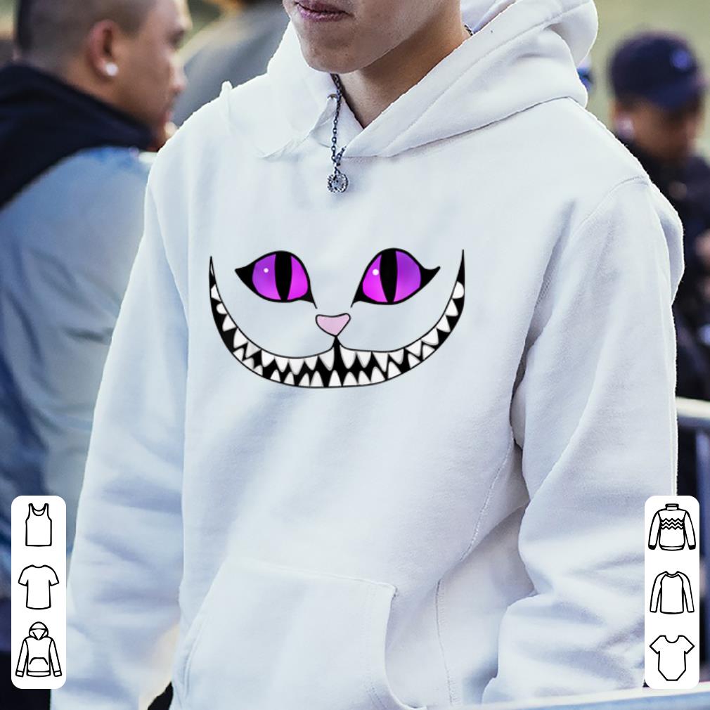 Top Halloween Cheshire Cat - Grinning Smile Tee shirt