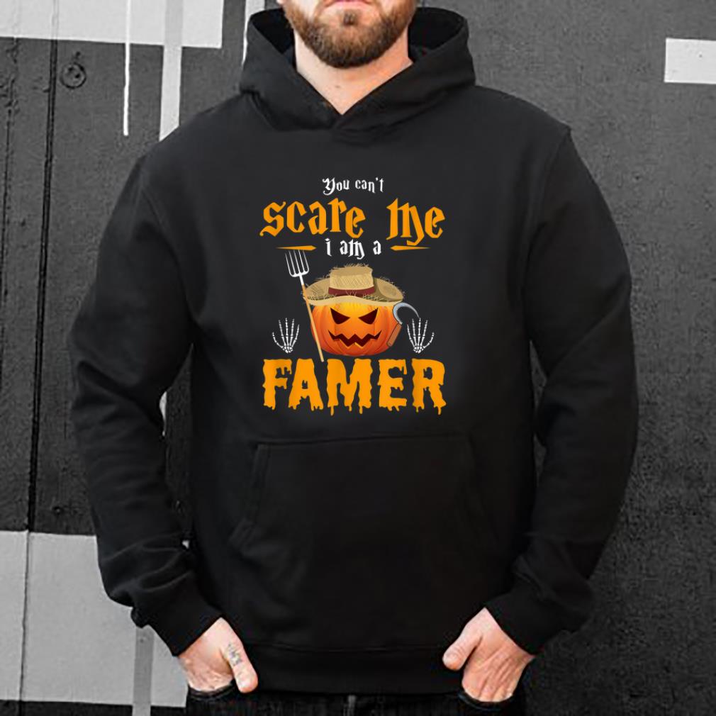 Top You Cant Scare Me I Am A Farmer - Halloween Costume shirt