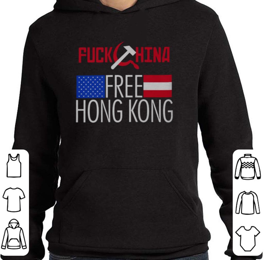 Awesome Fuck China Free Hong Kong shirt