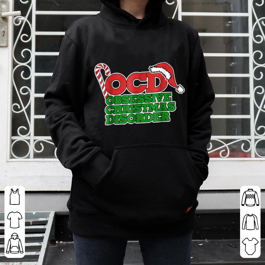 Awesome OCD Obsessive Christmas disorder Christmas shirt
