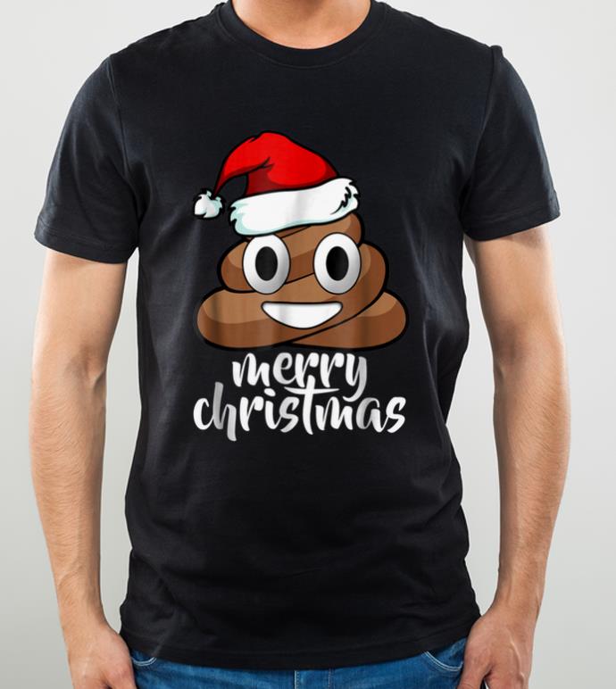 Awesome Poop Emoji Merry Christmas Pajama Funny shirt