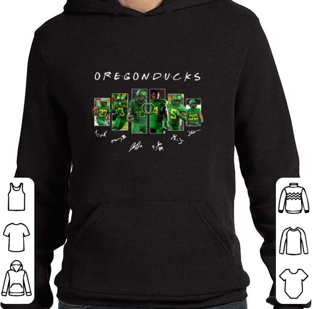Friends Oregon Ducks Signatures shirt