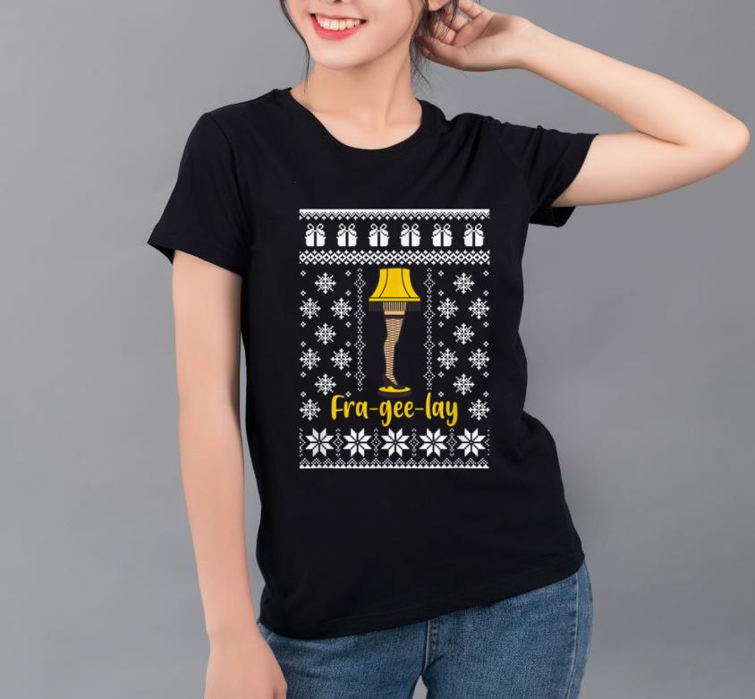Hot A Christmas Story Leg Lamp Ugly shirt