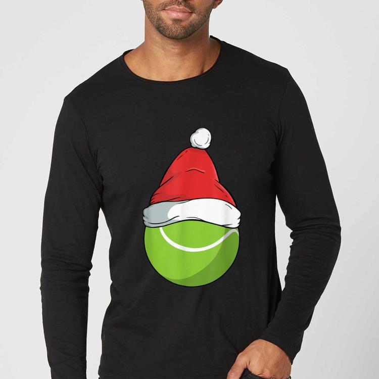 Hot Funny Tennis Christmas Santa Claus Birthday Family Sports shirt