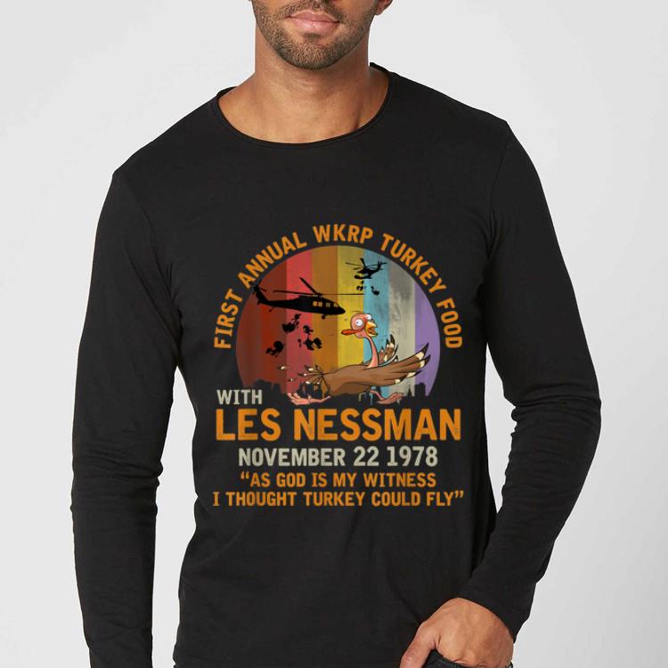 Hot Funny Wkrp-Turkey-Drop Thanksgiving Turkey Gift Men Women shirt