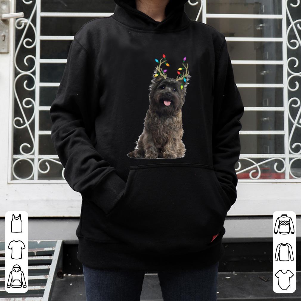 Nice Cairn Terrier Reindeer Christmas Dog shirt
