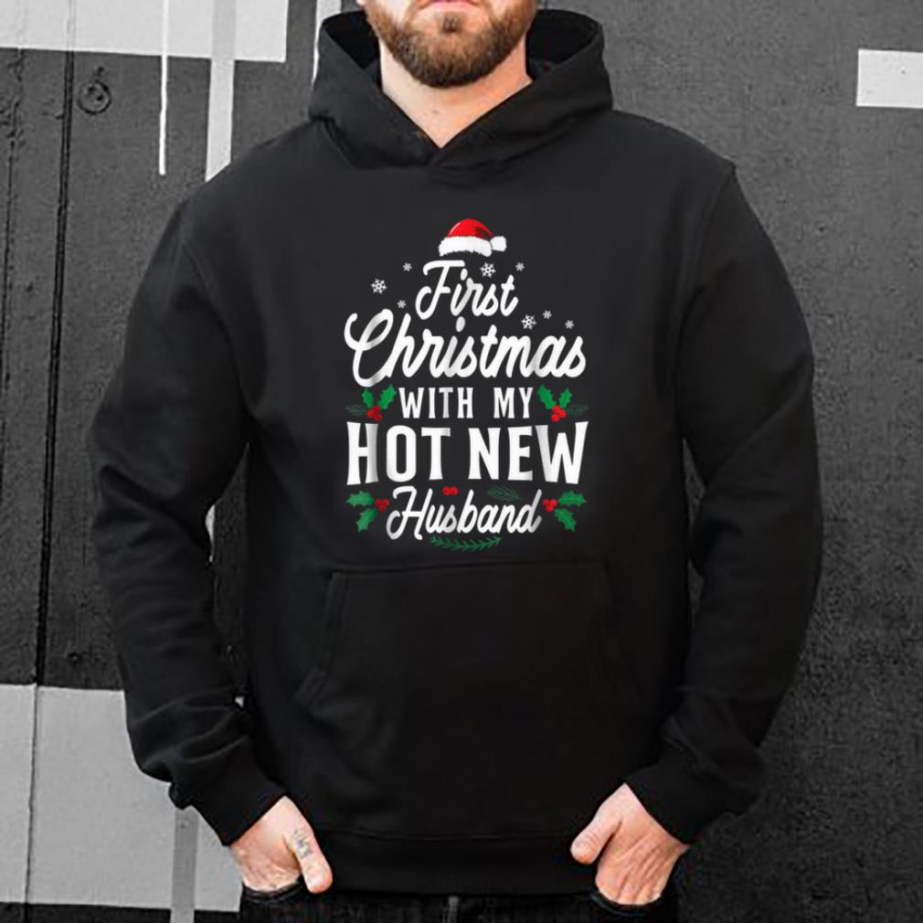 Nice First Christmas With My Hot New Husband Xmas Gift sweater