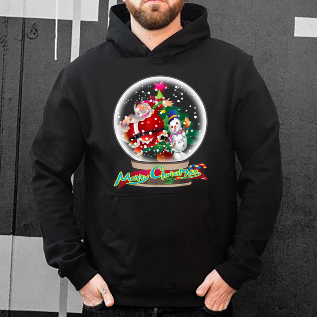 Nice Funny Merry Christmas Snow Globe Santa Claus sweater