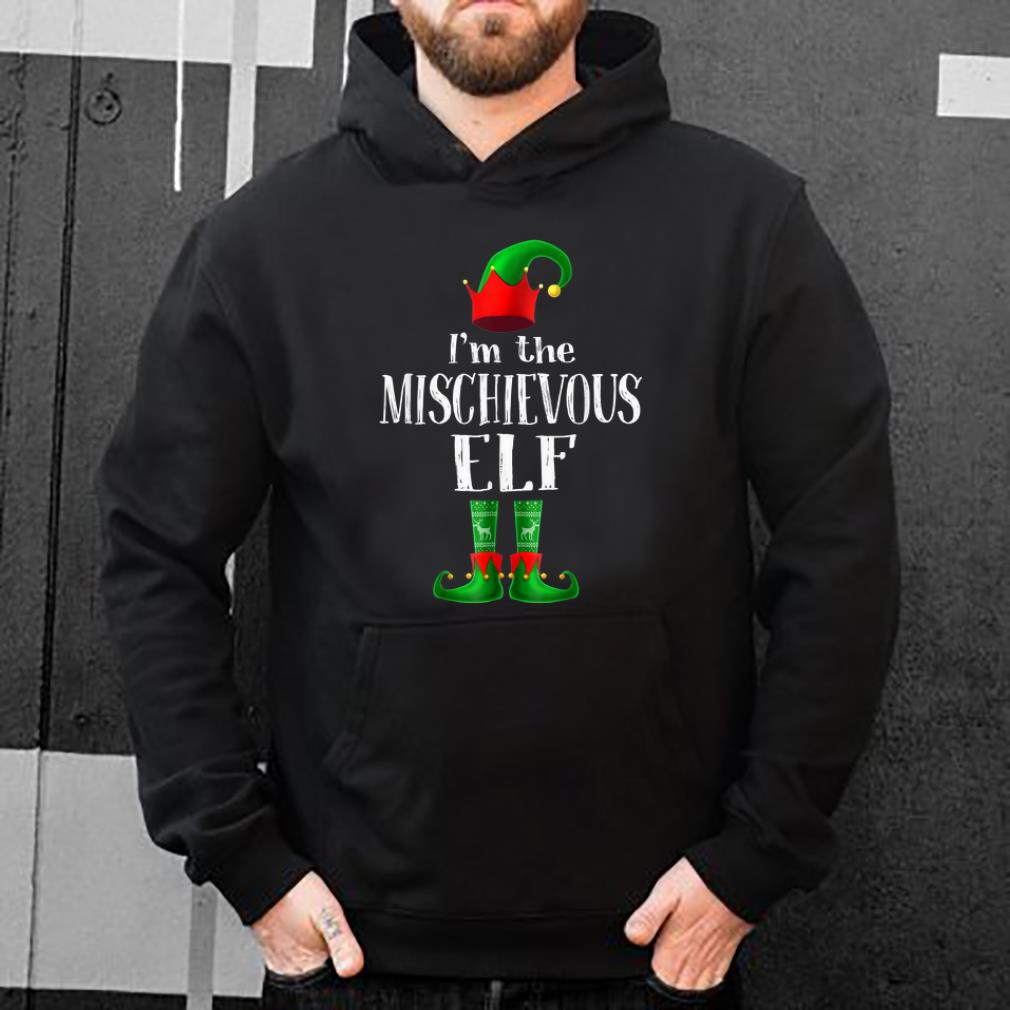 Nice I'm The Mischievous Elf Matching Family Pajama Christmas sweater