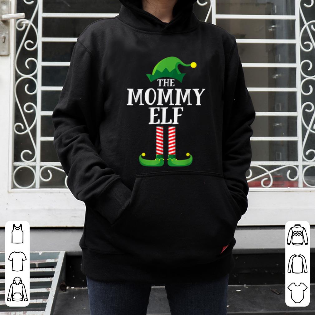 Nice Mommy Elf Matching Family Group Christmas Party Pajama shirt